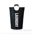 Aluminium Portable Oxford Mengendalikan Pakaian Dirty Dobi Hamper Logo Custom Beg Penyimpanan